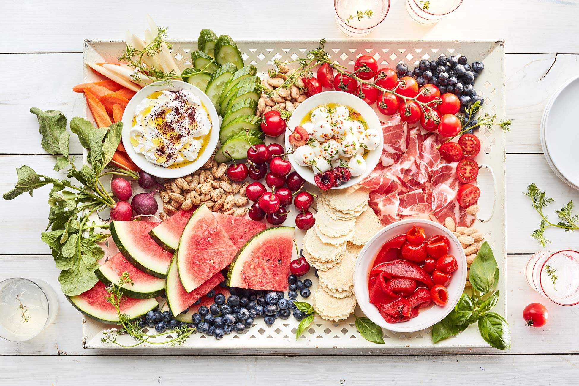 4th of July Grazing Board | Blue Diamond Almonds