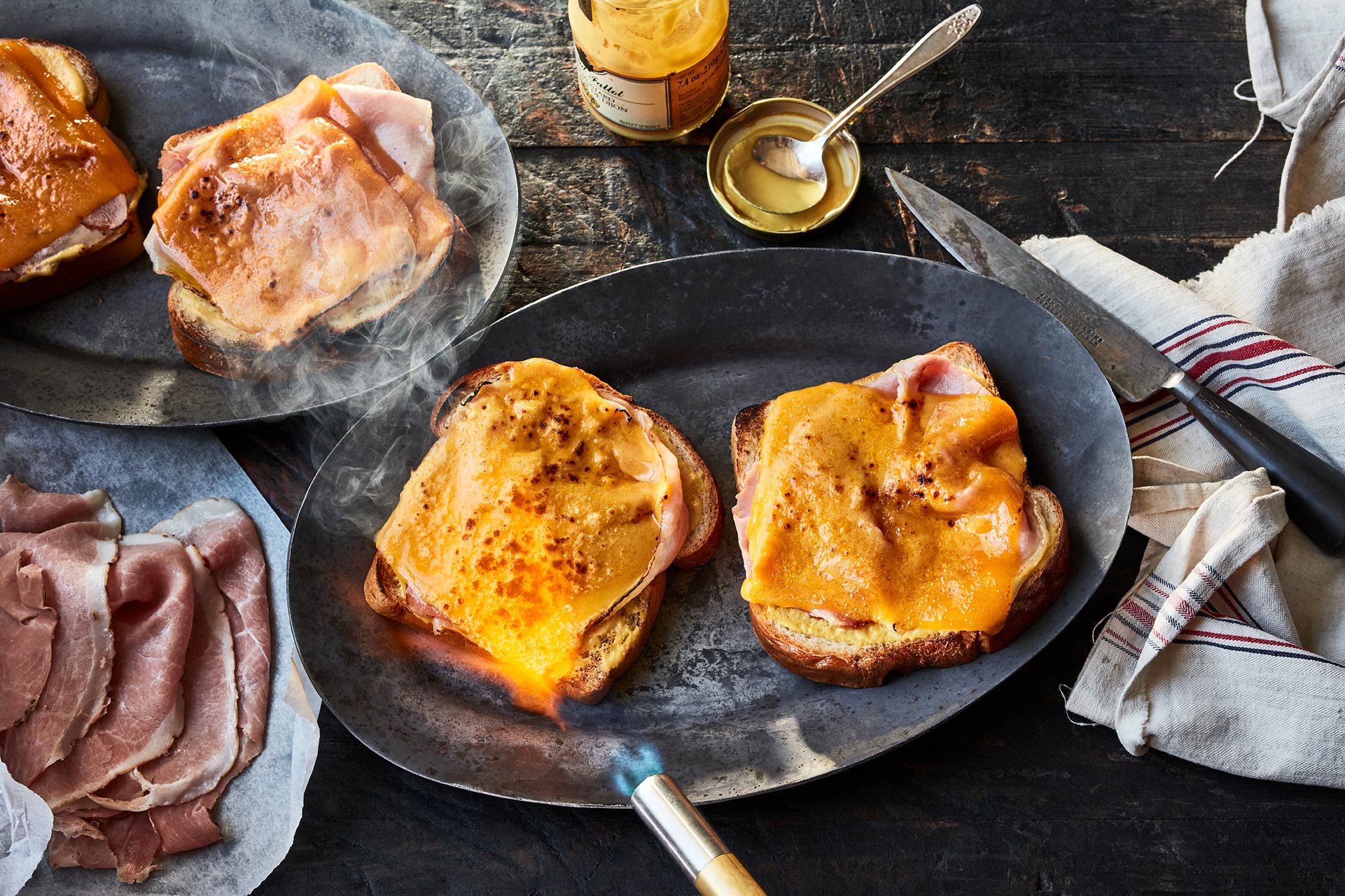 Mustard Ham & Cheese | BernzOmatic
