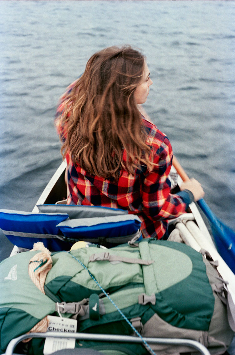 Her Canoeing