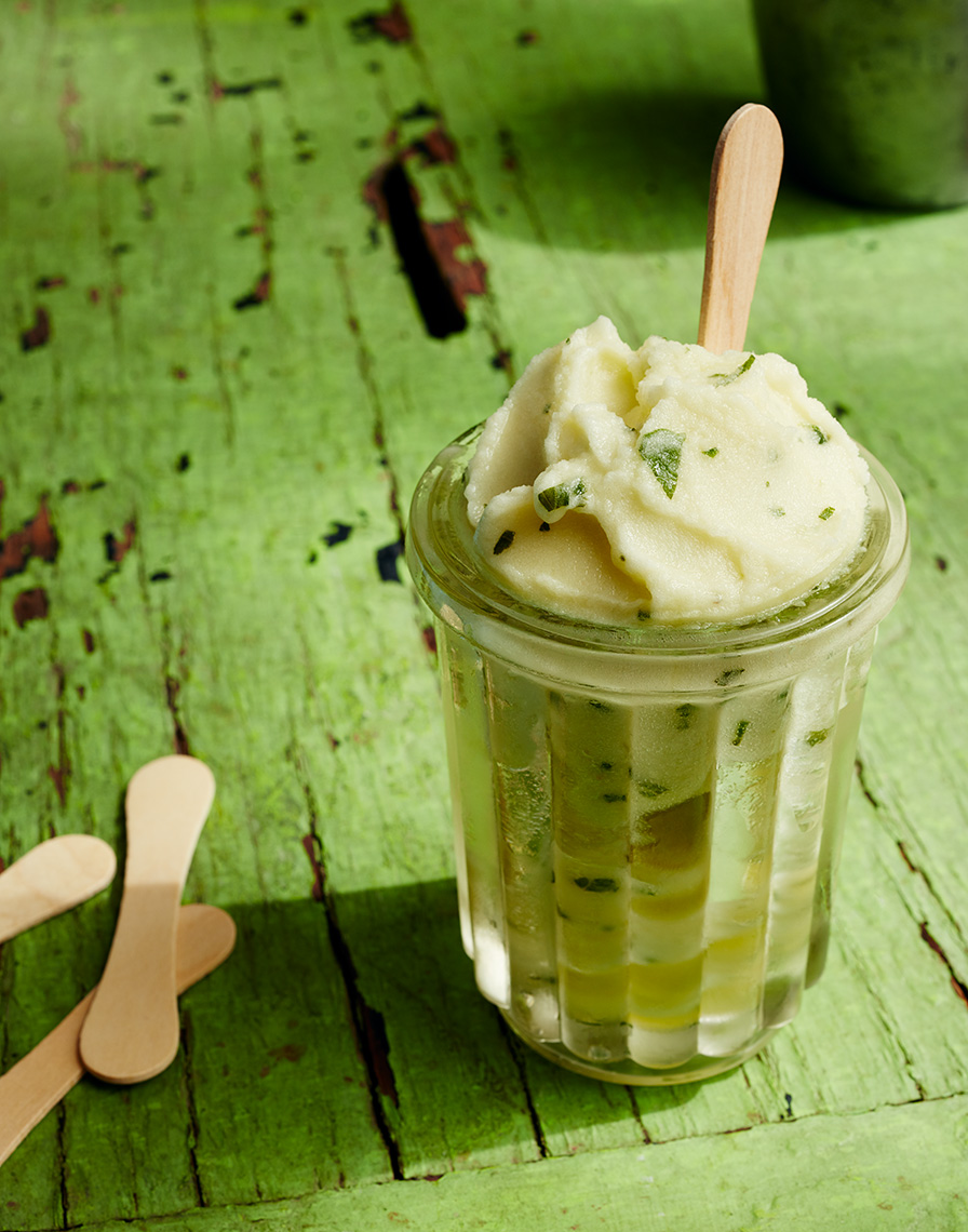  Pineapple Herb Sorbet
