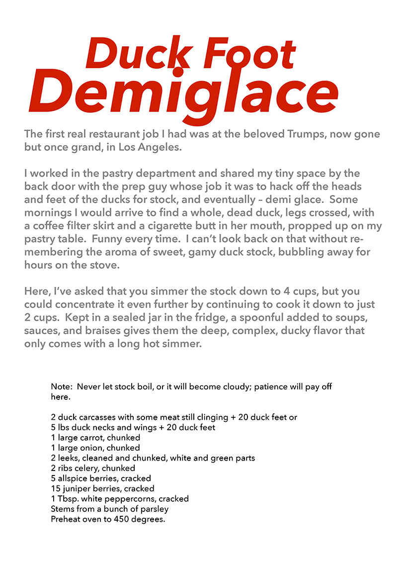 Duck Demiglace