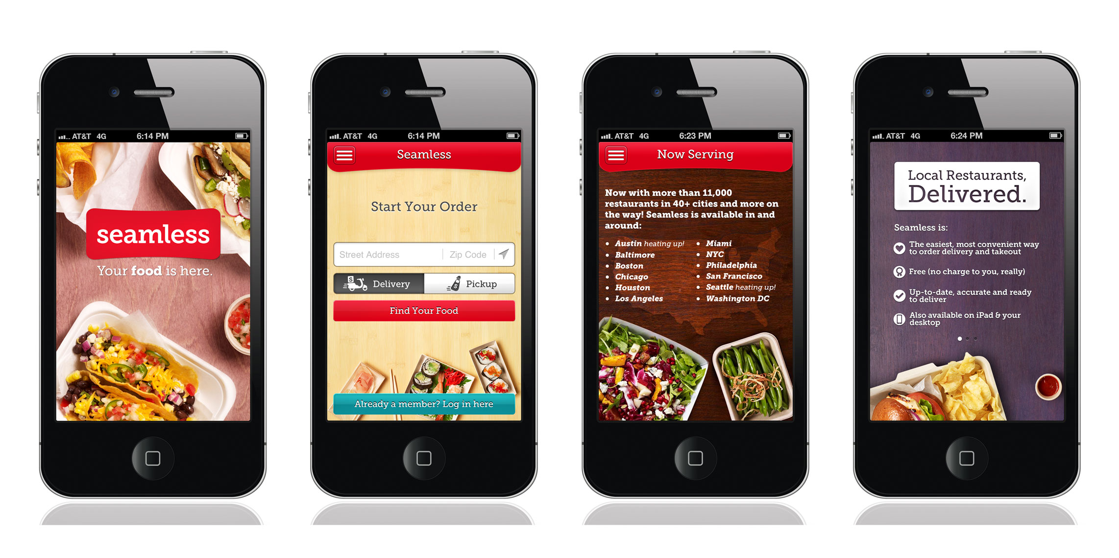 Seamless iPhone App